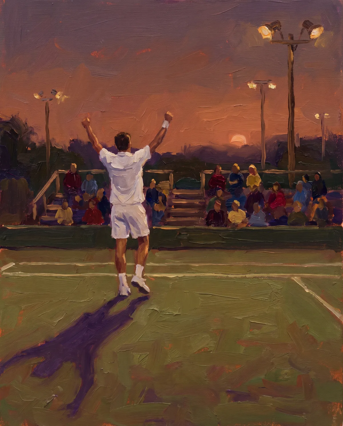 Victory on clay, made by Painted Court