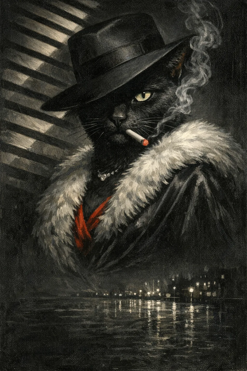 Studio noir, 1944, made by Painted Premiere